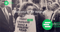 Desktop Screenshot of jefbelgium.eu